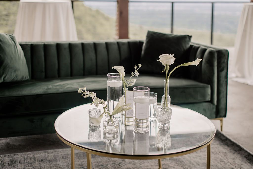 Emerald Accent Sofa