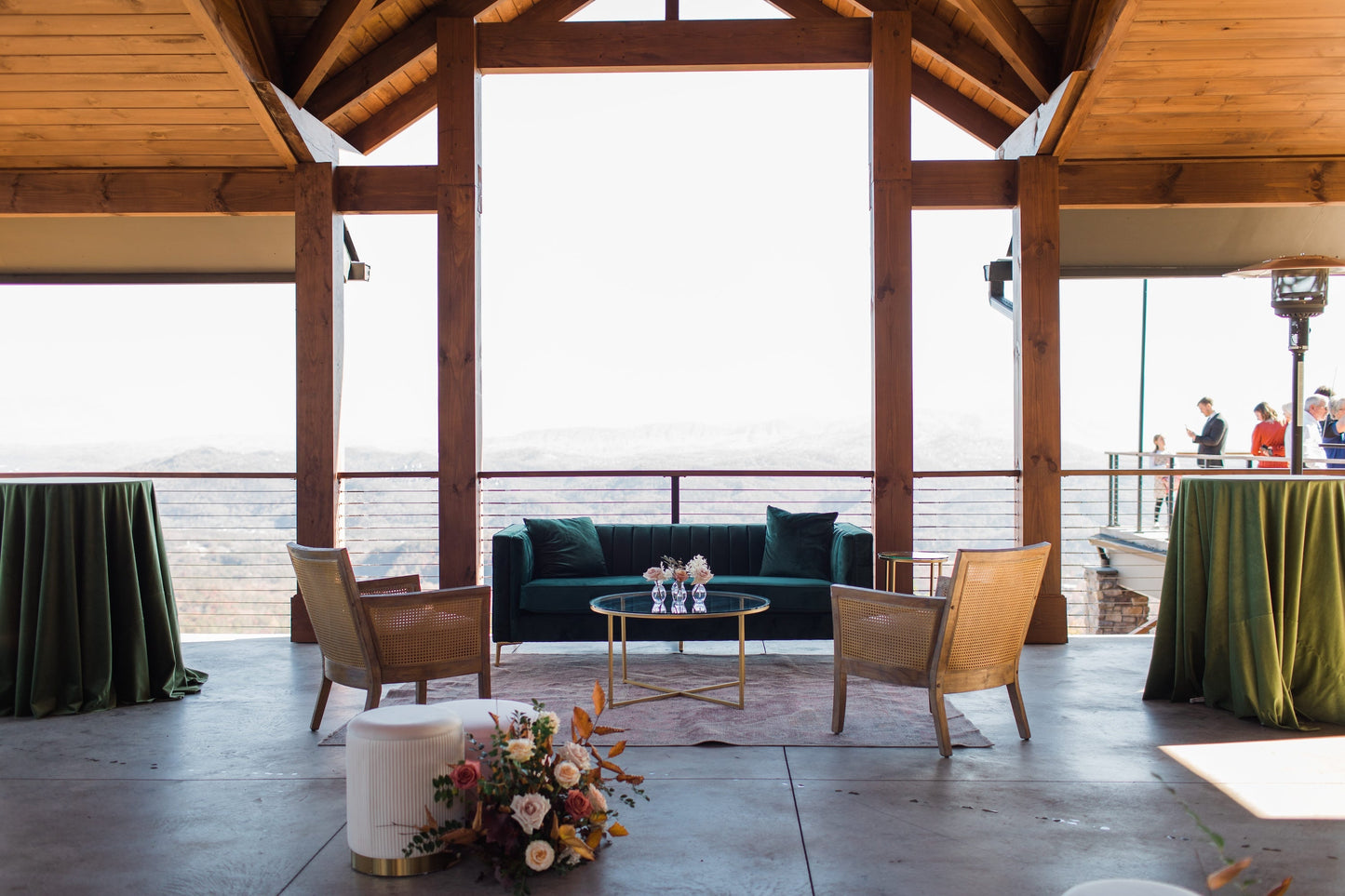 Emerald Accent Sofa