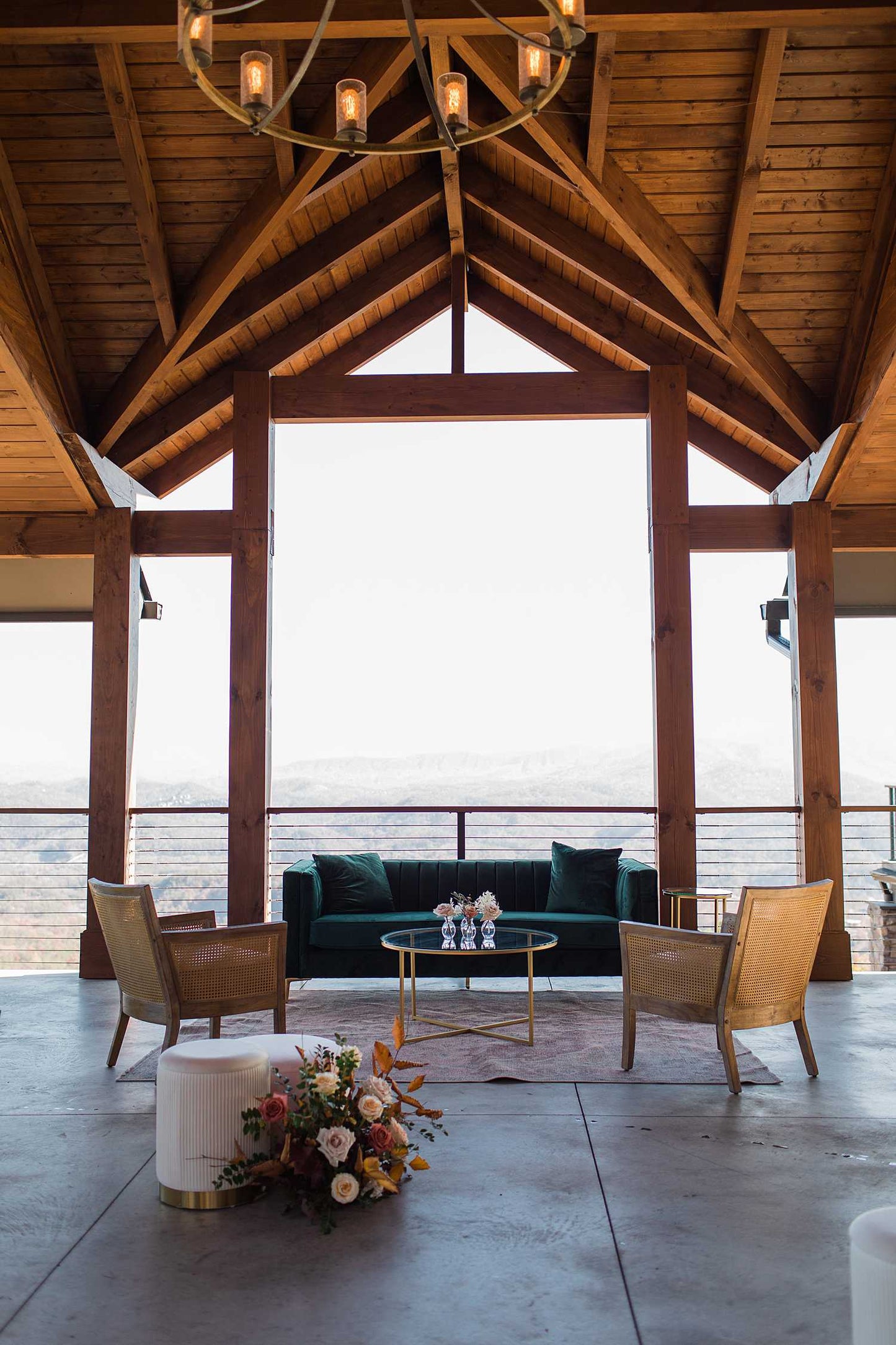 Emerald Accent Sofa